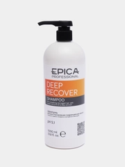 Epica Deep Recover Шампунь Эпика восстановление поврежденных волос 1000 мл