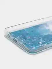 Силиконовый чехол на Samsung Galaxy S8 Plus, с блестками