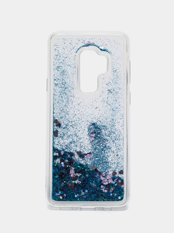 Силиконовый чехол на Samsung Galaxy S8 Plus, с блестками