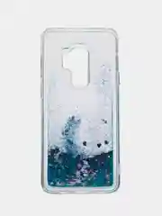 Силиконовый чехол на Samsung Galaxy S8 Plus, с блестками