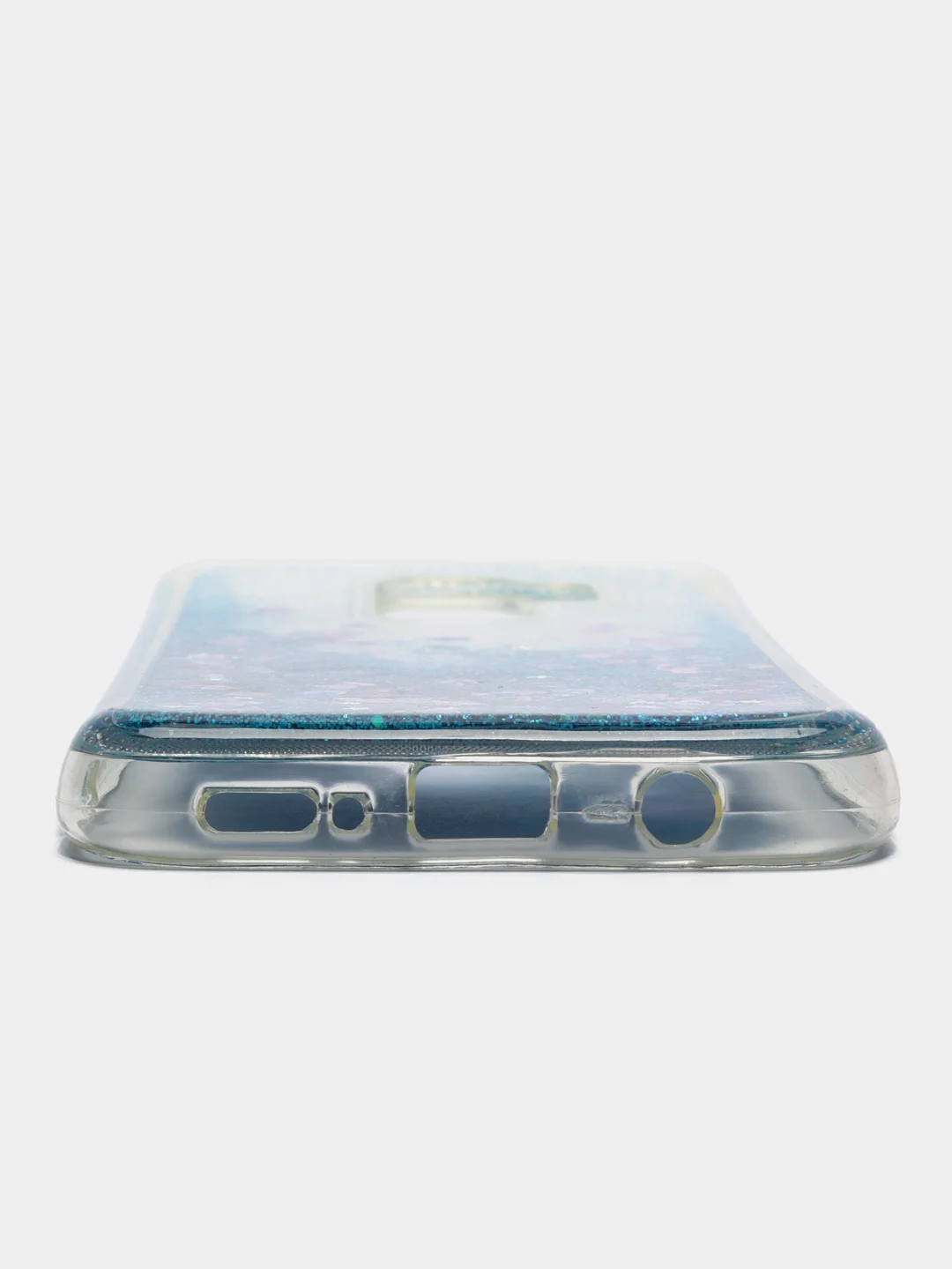 Силиконовый чехол на Samsung Galaxy S8 Plus, с блестками