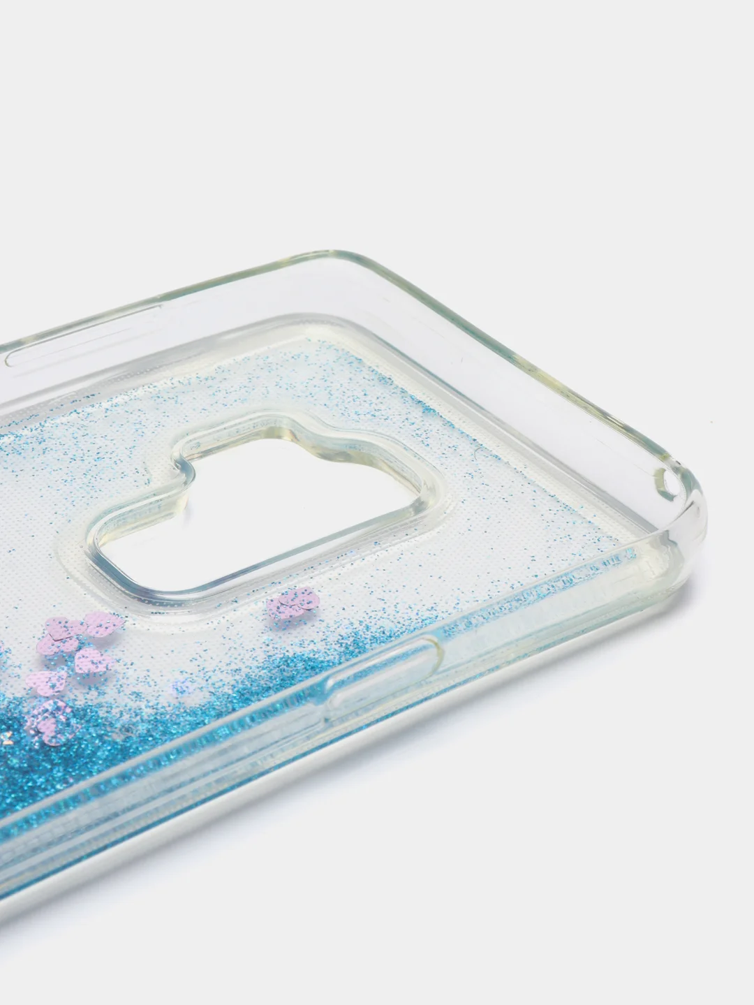 Силиконовый чехол на Samsung Galaxy S8 Plus, с блестками