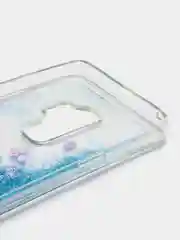 Силиконовый чехол на Samsung Galaxy S8 Plus, с блестками
