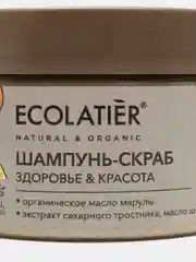 Шампунь-скраб для волос и кожи головы Здоровье и Красота Ecolatier Green 300 г