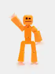 Оранжевый большой игровой набор фигурок Stikbot (Стикбот), со штативом / Игровой набор Stikbot