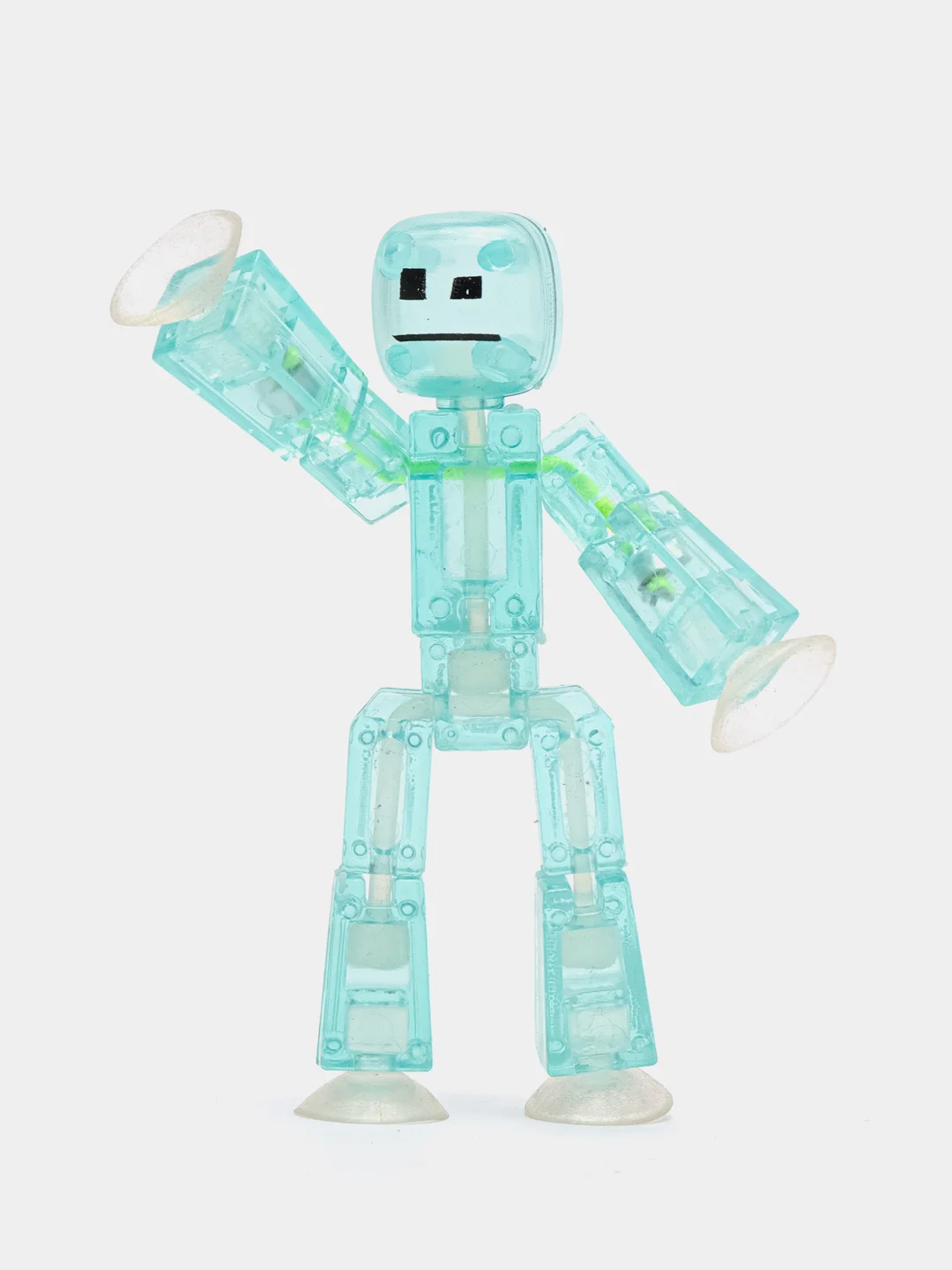 Голубой большой игровой набор фигурок Stikbot (Стикбот), со штативом / Игровой набор Stikbot