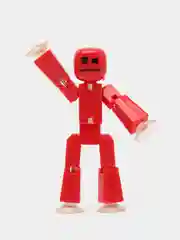Багровый большой игровой набор фигурок Stikbot (Стикбот), со штативом / Игровой набор Stikbot