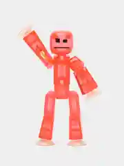 Алый большой игровой набор фигурок Stikbot (Стикбот), со штативом / Игровой набор Stikbot