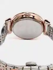 Серебряный женские наручные часы  Lige ST6672 с календарём в подарочной упаковке