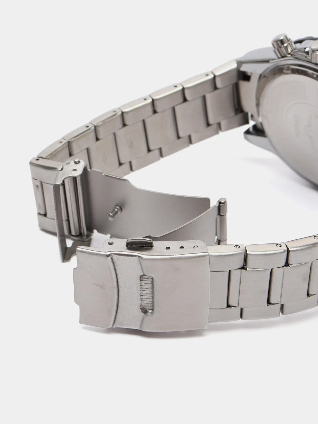 Серебряный мужские наручные часы-скелетоны Lige LG8950 c хронографом, в подарочной упаковке