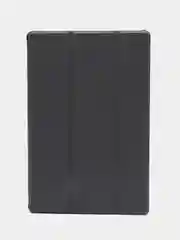 Серый чехол-книжка КАРТОФАН для планшета Samsung Galaxy Tab A8 2021 г из экокожи, диагональ 10.5