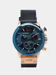 Синий мужские наручные часы Lige LG8959 с хронографом, в подарочной упаковке