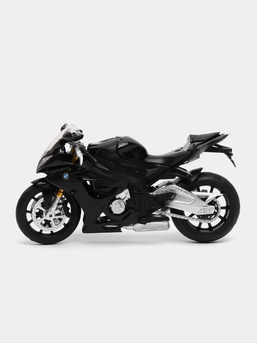 Мотоцикл металл. 1:12 BMW S1000R свободный ход колес, 20,6 см, JB1251503