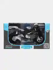 Мотоцикл металл. 1:12 BMW S1000R свободный ход колес, 20,6 см, JB1251503