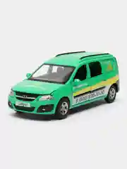 Машинка металлическая LADA LARGUS, масштаб 1:24, "Грузовичкоф"  24,5 см JB1251517