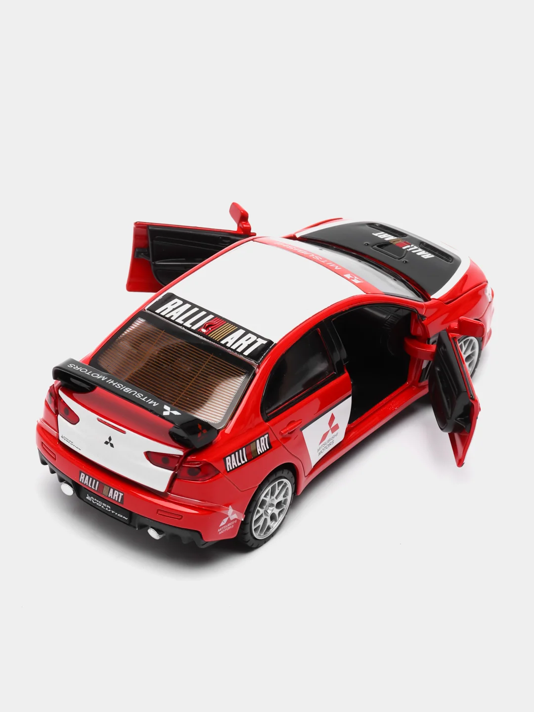 Машинка металлическая 1:32 Mitsubishi Lancer Evolution, 18 см, JB1251543