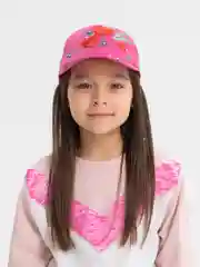 Коралловый бейсболка для девочки
