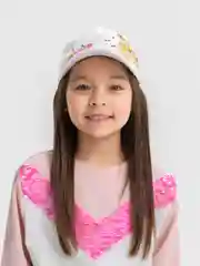 Белый бейсболка для девочки