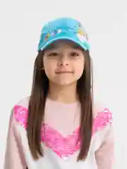 Лазурный бейсболка для девочки