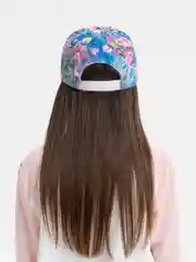 Индиго бейсболка для девочек, летняя