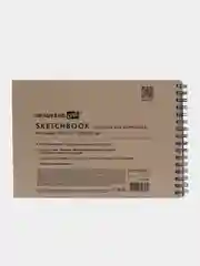 Блокнот-Скетчбук для рисования эскизов, белая бумага 190г/м, 297х210мм, 60л, 113853