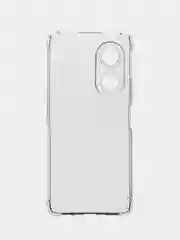 Прозрачный чехол для HUAWEI nova 9 SE (Хуавей нова 9 СЕ), прозрачный и черный с защитой камеры