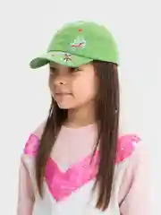 Лесной зеленый бейсболка для девочки