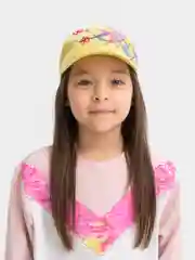 Желтый бейсболка для девочки