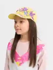 Желтый бейсболка для девочки