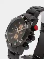 Хром мужские наручные часы Lige 10025 с хронографом, в подарочной упаковке