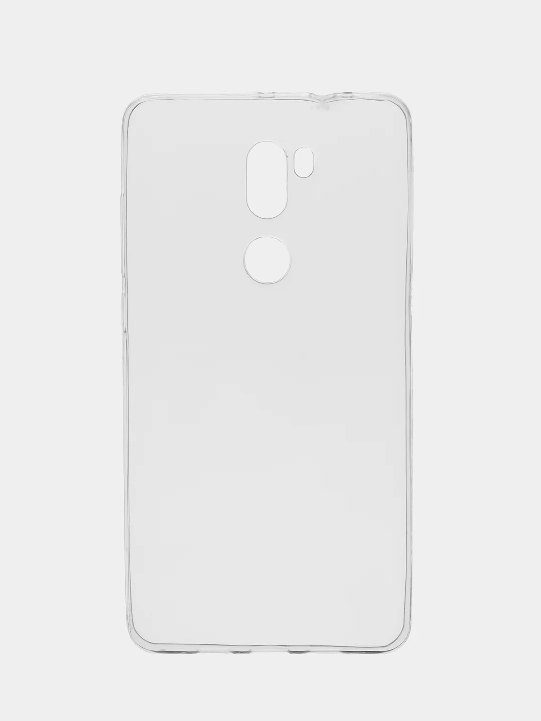 Прозрачный чехол силиконовый на Xiaomi Mi 5S Plus