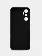 Накладка, чехол, силиконовая матовая INFINIX Hot 20 4G, с защитой камеры