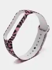 Шоколадный силиконовый ремешок для Xiaomi mi band 5 и 6 фитнес браслет с принтом