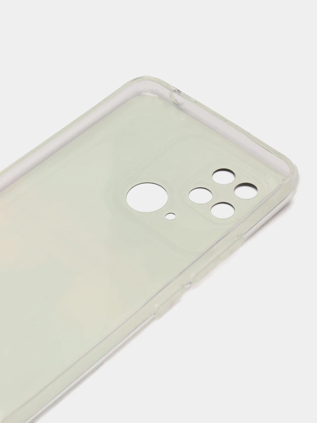 Небесно-голубой чехол для Xiaomi Redmi 10C, Poco C40 / Сяоми Редми 10С, Поко С40, силиконовый, с рисунком