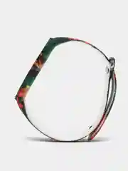 Тёмно-зелёный силиконовый ремешок для Xiaomi mi band 5 и 6 фитнес браслет с принтом
