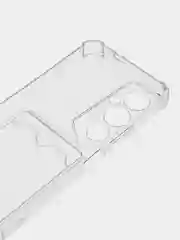 Прозрачный чехол для Tecno Pova 4 Pro Техно Пова 4 Про, прозрачный, с карманом для карты