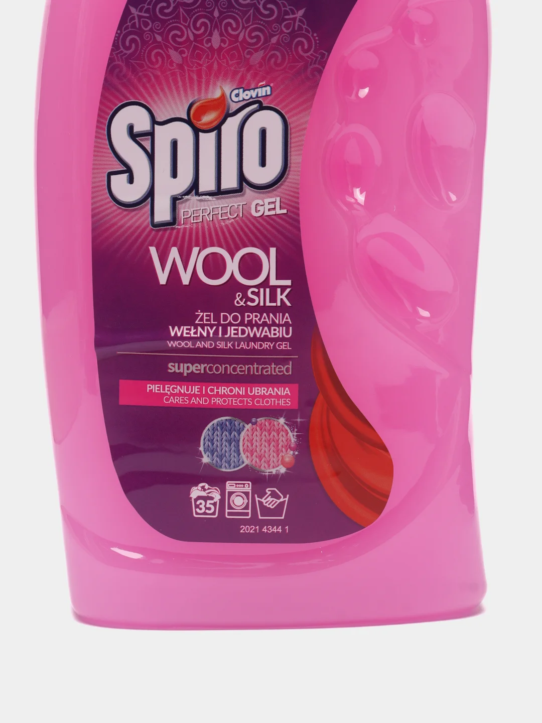Гель для стирки шерсти и деликатных тканей Spiro (Wool & Silk), вес 1050 мл