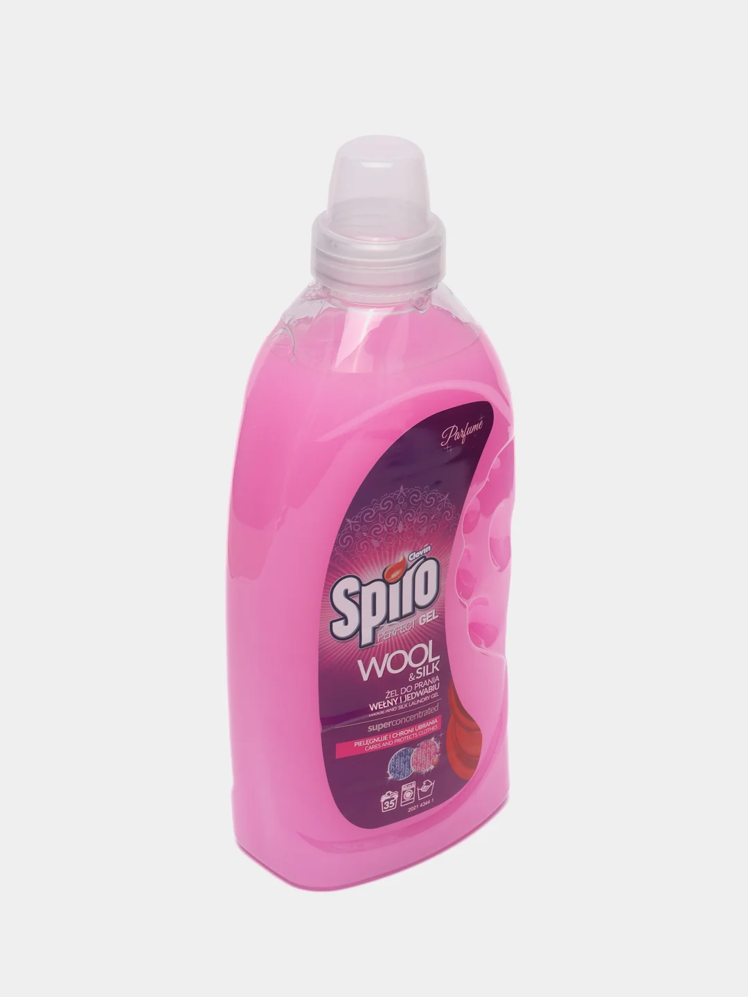 Гель для стирки шерсти и деликатных тканей Spiro (Wool & Silk), вес 1050 мл
