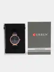 Синий женские наручные часы Curren 9081 в подарочной упаковке