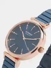 Синий женские наручные часы Curren 9081 в подарочной упаковке