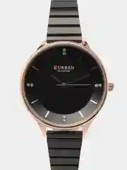 Угольный женские наручные часы Curren 9041 в подарочной упаковке