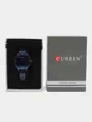 Синий женские наручные часы Curren 9041 в подарочной упаковке