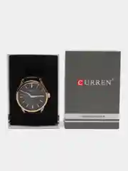 Угольный мужские наручные часы Curren 8365 с календарем в подарочной упаковке