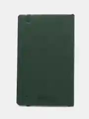 Блокнот А5 130х210мм, BRAUBERG ULTRA, под кожу, 80г/м2, 96л, клетка, темно-зеленый, 113007