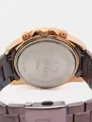 Коричневый мужские наручные часы Curren 8354 с хронографом