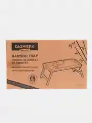 Столик-поднос складной для завтрака/планшета/ноутбука (50*30*24см) бамбук, DASWERK
