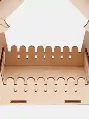 Кремовый кормушка - скворечник для птиц