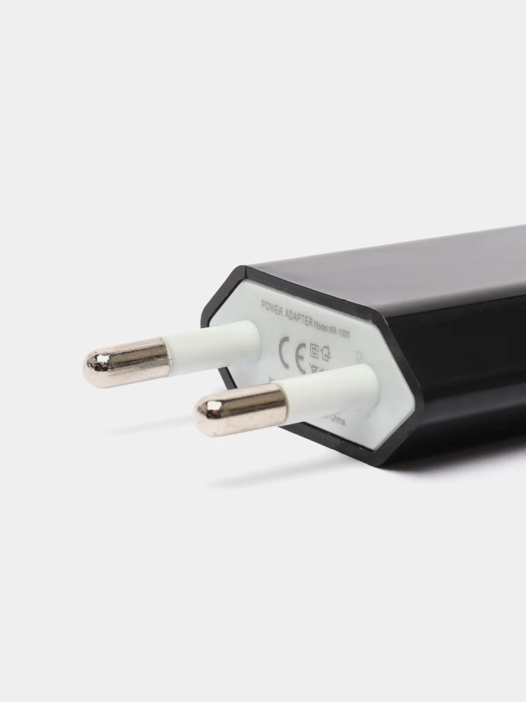 Белый сетевое зарядное устройство с USB-портом, блок питания 5В, 1А