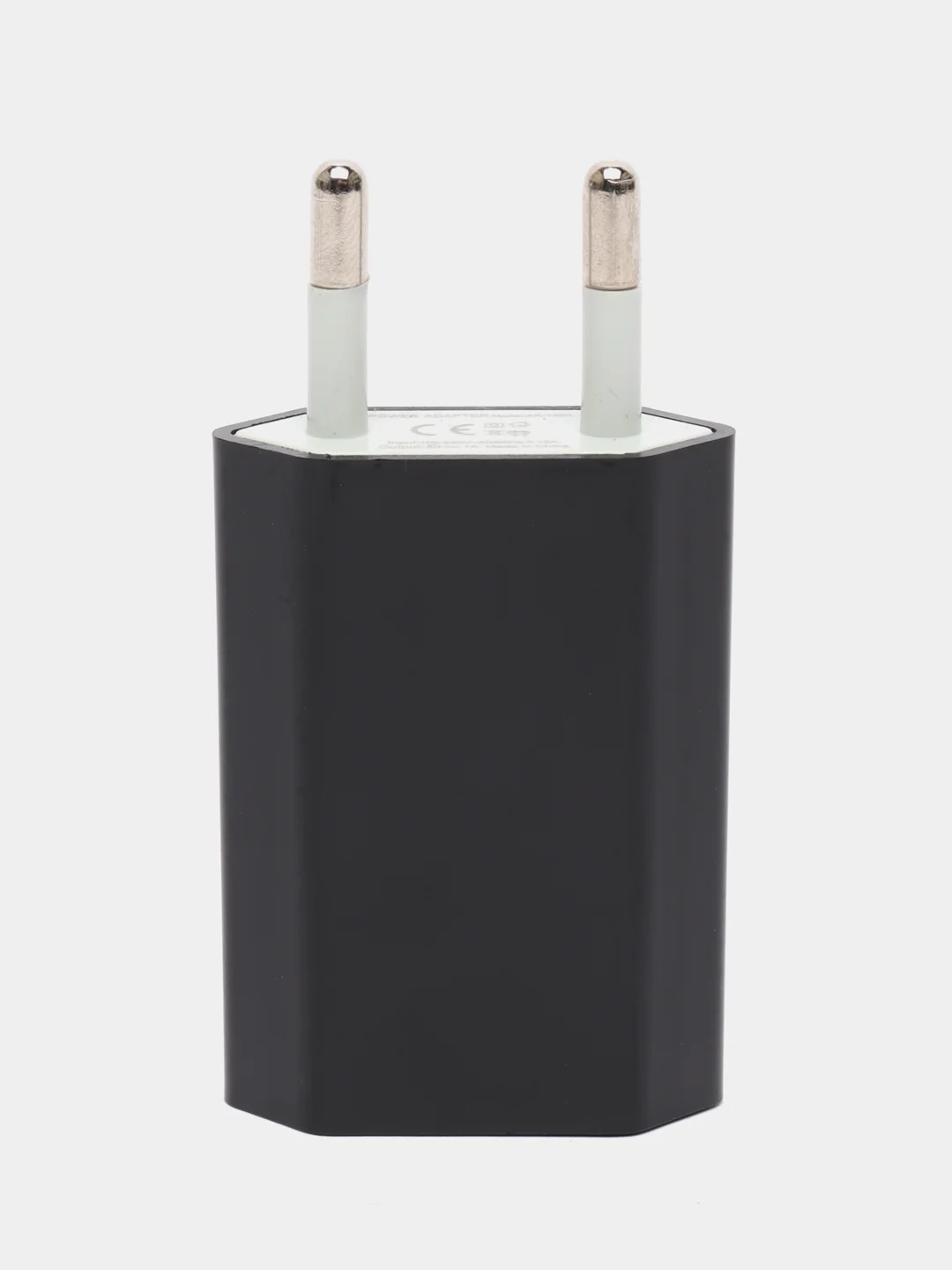 Белый сетевое зарядное устройство с USB-портом, блок питания 5В, 1А