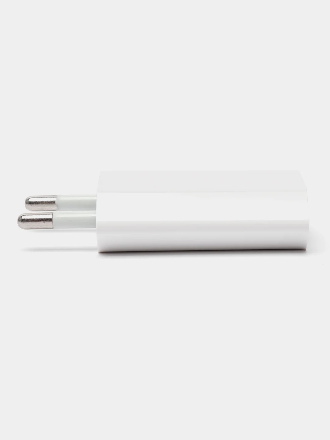 Белый сетевое зарядное устройство с USB-портом, блок питания 5В, 1А